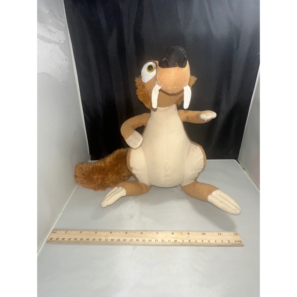 Ice Age Continental Drift Scrat Plush Toy Factory 2012 Saber-Toothed Squirrel - Picture 3 of 7